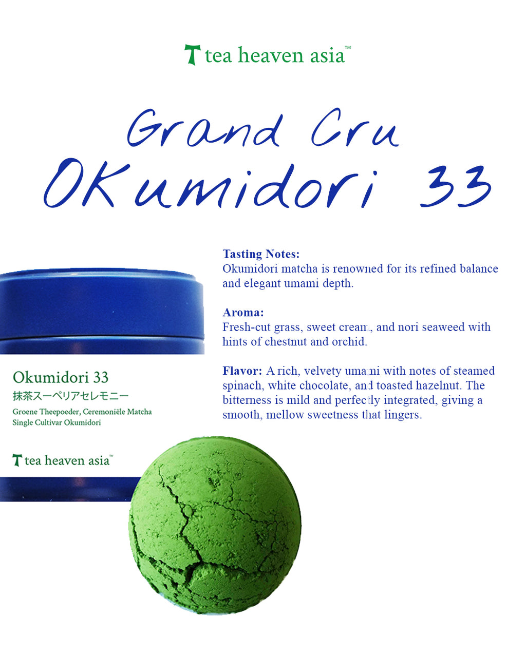 Matcha Supreme Ceremonial - Okumidori 33