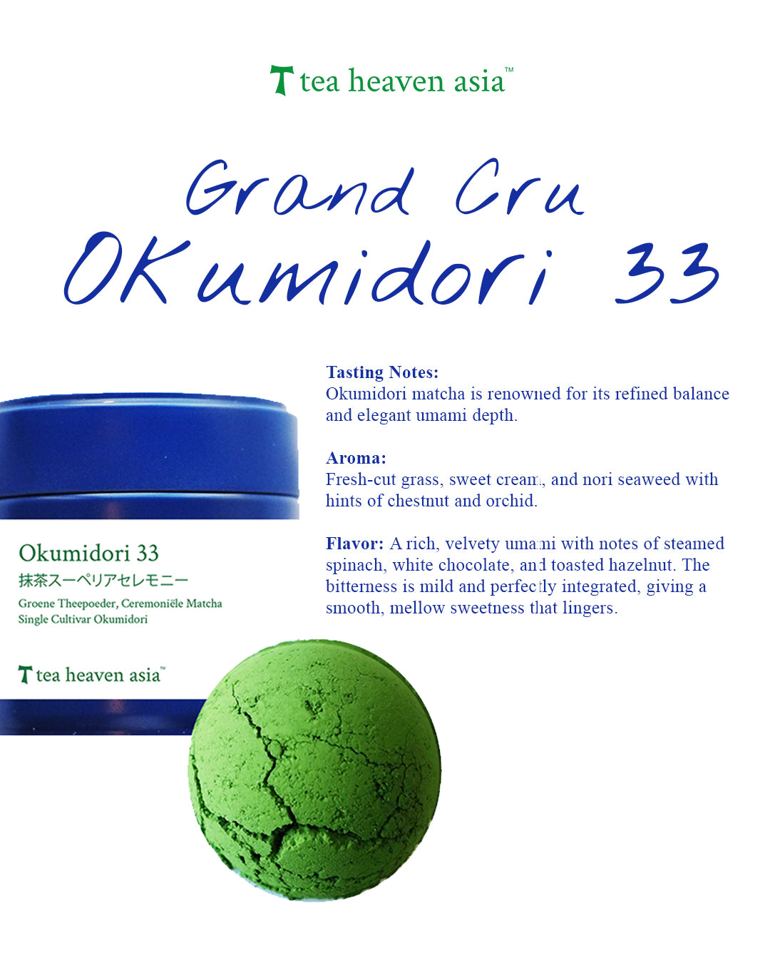 Matcha Supreme Ceremonial - Okumidori 33