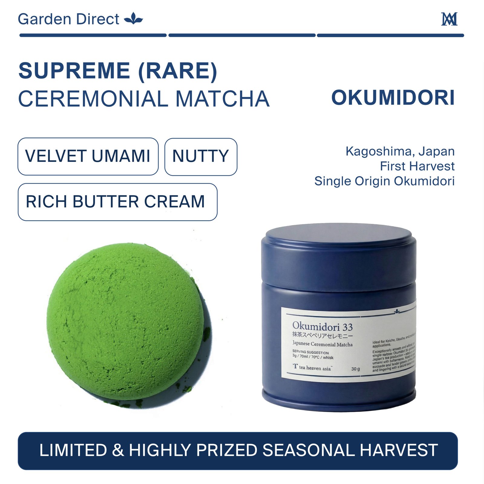 Supreme Ceremonial Matcha - Okumidori 33 - Image 3